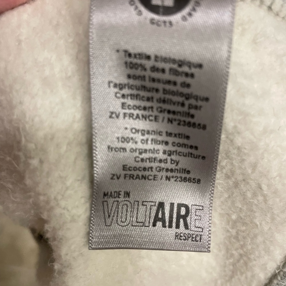 Zadig & Voltaire Band of Sisters Graphic Sweatshirt RARE HTF ~ size Small - Picture 13 of 16